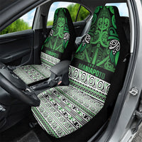 Aotearoa Iwi Ngati Maniapoto Car Seat Cover Maori Wharenui House Tribal Pattern