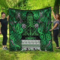 Aotearoa Iwi Ngati Maniapoto Quilt Maori Wharenui House Tribal Pattern