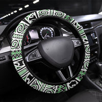Aotearoa Iwi Ngati Maniapoto Steering Wheel Cover Maori Wharenui House Tribal Pattern