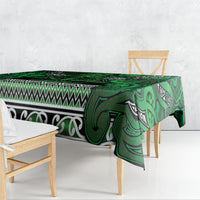 Aotearoa Iwi Ngati Maniapoto Tablecloth Maori Wharenui House Tribal Pattern
