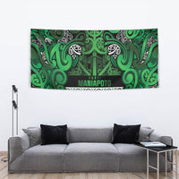 Aotearoa Iwi Ngati Maniapoto Tapestry Maori Wharenui House Tribal Pattern