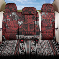 Aotearoa Iwi Te Arawa Back Car Seat Cover Maori Wharenui House Tribal Pattern