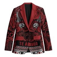 Aotearoa Iwi Te Arawa Blazer Maori Wharenui House Tribal Pattern