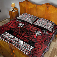 Aotearoa Iwi Te Arawa Quilt Bed Set Maori Wharenui House Tribal Pattern