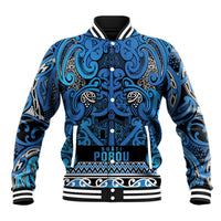 Aotearoa Iwi Ngati Porou Baseball Jacket Maori Wharenui House Tribal Pattern