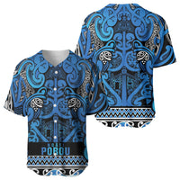 Aotearoa Iwi Ngati Porou Baseball Jersey Maori Wharenui House Tribal Pattern