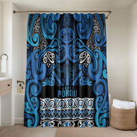 Aotearoa Iwi Ngati Porou Bathroom Set Maori Wharenui House Tribal Pattern