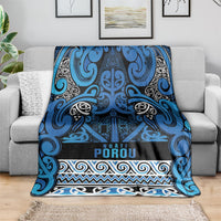Aotearoa Iwi Ngati Porou Blanket Maori Wharenui House Tribal Pattern
