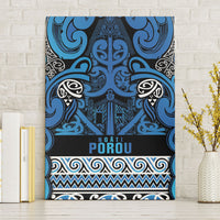 Aotearoa Iwi Ngati Porou Canvas Wall Art Maori Wharenui House Tribal Pattern