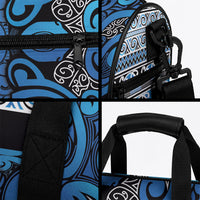 Aotearoa Iwi Ngati Porou Duffle Bag Maori Wharenui House Tribal Pattern