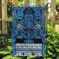 Aotearoa Iwi Ngati Porou Garden Flag Maori Wharenui House Tribal Pattern
