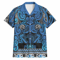 Aotearoa Iwi Ngati Porou Hawaiian Shirt Maori Wharenui House Tribal Pattern