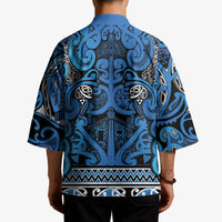 Aotearoa Iwi Ngati Porou Kimono Maori Wharenui House Tribal Pattern