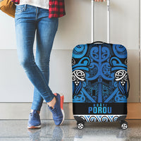 Aotearoa Iwi Ngati Porou Luggage Cover Maori Wharenui House Tribal Pattern