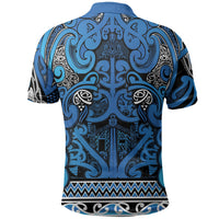 Aotearoa Iwi Ngati Porou Polo Shirt Maori Wharenui House Tribal Pattern