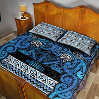 Aotearoa Iwi Ngati Porou Quilt Bed Set Maori Wharenui House Tribal Pattern