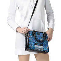 Aotearoa Iwi Ngati Porou Shoulder Handbag Maori Wharenui House Tribal Pattern