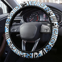 Aotearoa Iwi Ngati Porou Steering Wheel Cover Maori Wharenui House Tribal Pattern