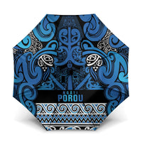 Aotearoa Iwi Ngati Porou Umbrella Maori Wharenui House Tribal Pattern