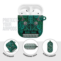 Aotearoa Iwi Ngai Tahu AirPods Case Maori Wharenui House Tribal Pattern