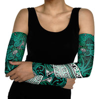 Aotearoa Iwi Ngai Tahu Arm Sleeves Maori Wharenui House Tribal Pattern