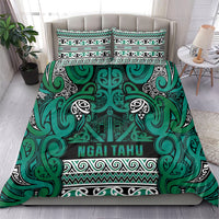 Aotearoa Iwi Ngai Tahu Bedding Set Maori Wharenui House Tribal Pattern