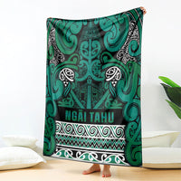 Aotearoa Iwi Ngai Tahu Blanket Maori Wharenui House Tribal Pattern