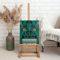 Aotearoa Iwi Ngai Tahu Canvas Wall Art Maori Wharenui House Tribal Pattern