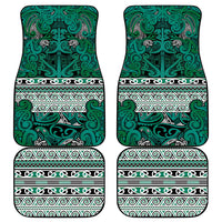 Aotearoa Iwi Ngai Tahu Car Mats Maori Wharenui House Tribal Pattern
