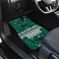 Aotearoa Iwi Ngai Tahu Car Mats Maori Wharenui House Tribal Pattern
