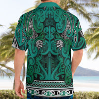 Aotearoa Iwi Ngai Tahu Hawaiian Shirt Maori Wharenui House Tribal Pattern