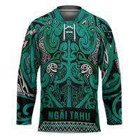 Aotearoa Iwi Ngai Tahu Hockey Jersey Maori Wharenui House Tribal Pattern
