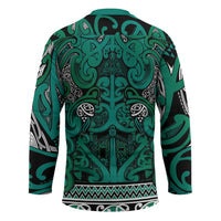 Aotearoa Iwi Ngai Tahu Hockey Jersey Maori Wharenui House Tribal Pattern