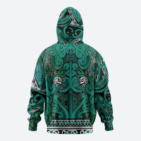 Aotearoa Iwi Ngai Tahu Hoodie Maori Wharenui House Tribal Pattern