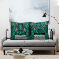 Aotearoa Iwi Ngai Tahu Pillow Cover Maori Wharenui House Tribal Pattern