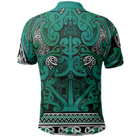 Aotearoa Iwi Ngai Tahu Polo Shirt Maori Wharenui House Tribal Pattern