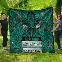 Aotearoa Iwi Ngai Tahu Quilt Maori Wharenui House Tribal Pattern