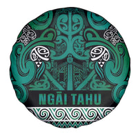 Aotearoa Iwi Ngai Tahu Spare Tire Cover Maori Wharenui House Tribal Pattern