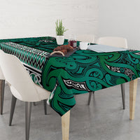 Aotearoa Iwi Ngai Tahu Tablecloth Maori Wharenui House Tribal Pattern