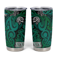 Aotearoa Iwi Ngai Tahu Tumbler Cup Maori Wharenui House Tribal Pattern