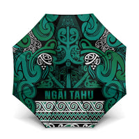 Aotearoa Iwi Ngai Tahu Umbrella Maori Wharenui House Tribal Pattern