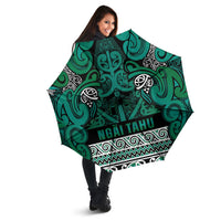 Aotearoa Iwi Ngai Tahu Umbrella Maori Wharenui House Tribal Pattern