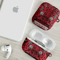 Aotearoa Iwi Ngati Kahungunu AirPods Case Maori Wharenui House Tribal Pattern