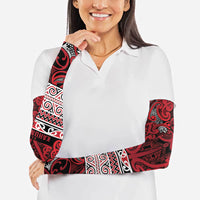 Aotearoa Iwi Ngati Kahungunu Arm Sleeves Maori Wharenui House Tribal Pattern