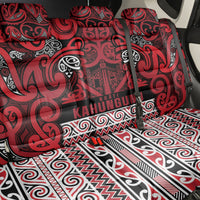 Aotearoa Iwi Ngati Kahungunu Back Car Seat Cover Maori Wharenui House Tribal Pattern