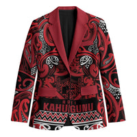 Aotearoa Iwi Ngati Kahungunu Blazer Maori Wharenui House Tribal Pattern