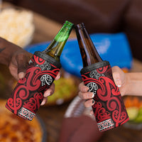 Aotearoa Iwi Ngati Kahungunu 4 in 1 Can Cooler Tumbler Maori Wharenui House Tribal Pattern