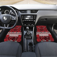 Aotearoa Iwi Ngati Kahungunu Car Mats Maori Wharenui House Tribal Pattern
