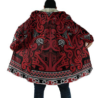 Aotearoa Iwi Ngati Kahungunu Cloak Maori Wharenui House Tribal Pattern