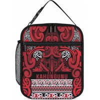 Aotearoa Iwi Ngati Kahungunu Lunch Bag Maori Wharenui House Tribal Pattern